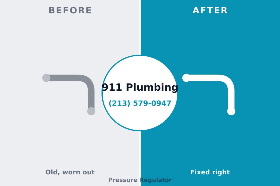 Before and after: plumbing company Hebron, OH